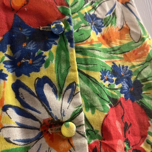 Halter Floral Dress - Size Small - Picture 3 of 7